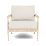 Eim Accent Chair in Natural Latex - Linen Accent Chair Medley White Oak Juneberry Porridge 