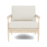 Eim Accent Chair in Natural Latex - Linen Accent Chair Medley White Oak Stonecrop Oyster 