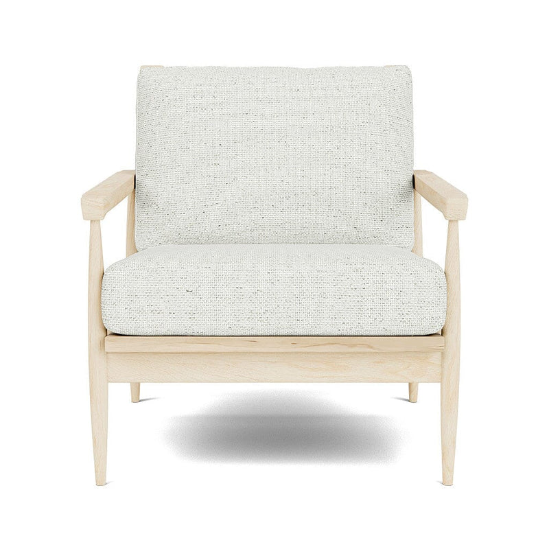 Eim Accent Chair in Natural Latex - Recycled Polyester Accent Chair Medley Maple Alpine Oyster 