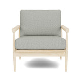 Eim Accent Chair in Natural Latex - Recycled Polyester Accent Chair Medley Maple Poplar Bouclé Bayberry 