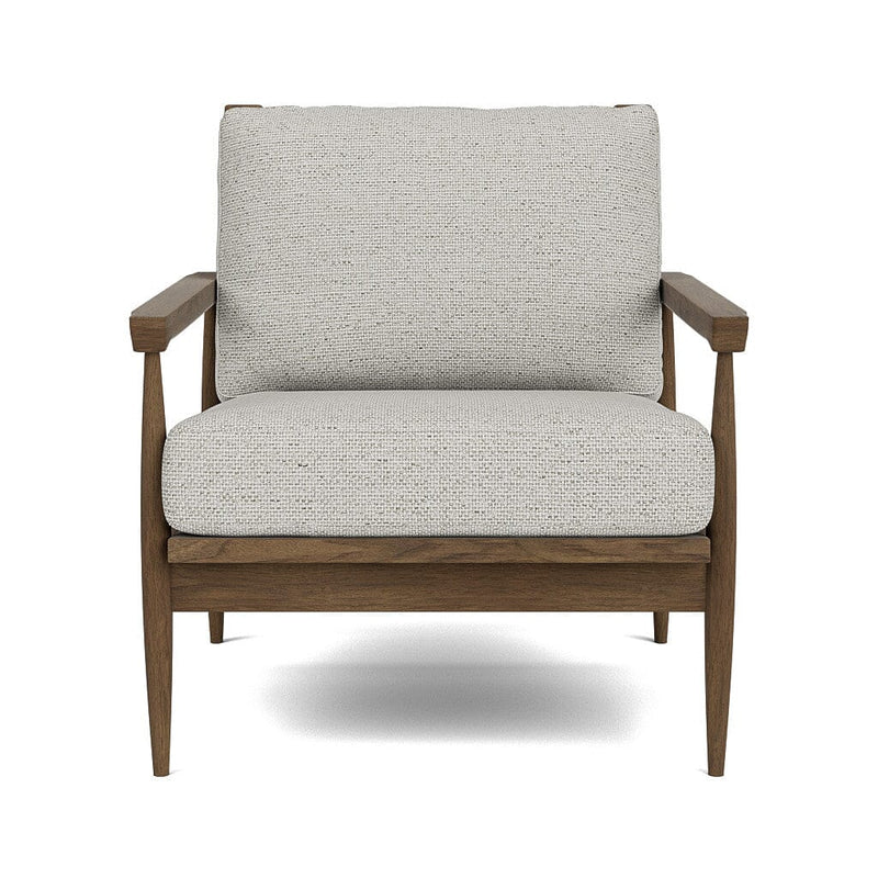 Eim Accent Chair in Natural Latex - Recycled Polyester Accent Chair Medley Walnut Alpine Haze 