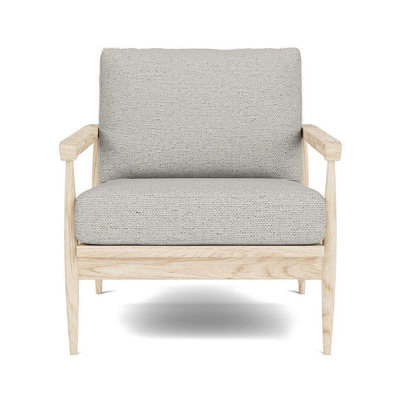 Eim Accent Chair in Natural Latex - Recycled Polyester Accent Chair Medley White Oak Alpine Haze 