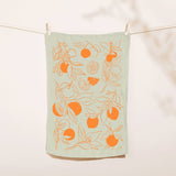 Elana Gabrielle Clementine Linen Tea Towel Tea Towels Elana Gabrielle 