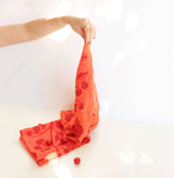 Elana Gabrielle Tomato Linen Tea Towel Tea Towels Elana Gabrielle 