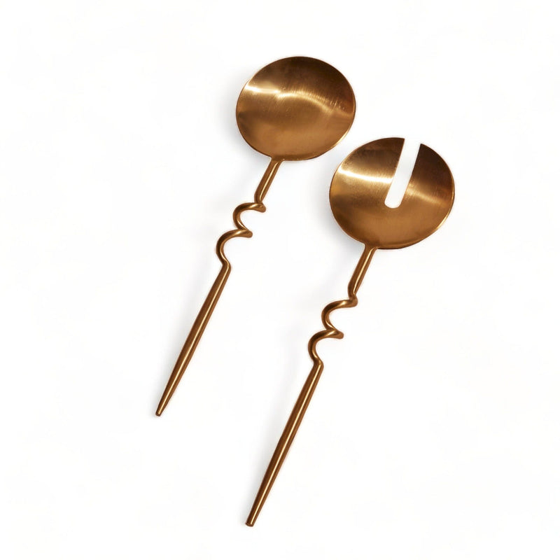 Elisa Server Set Serving Utensils MESO Goods Brass 