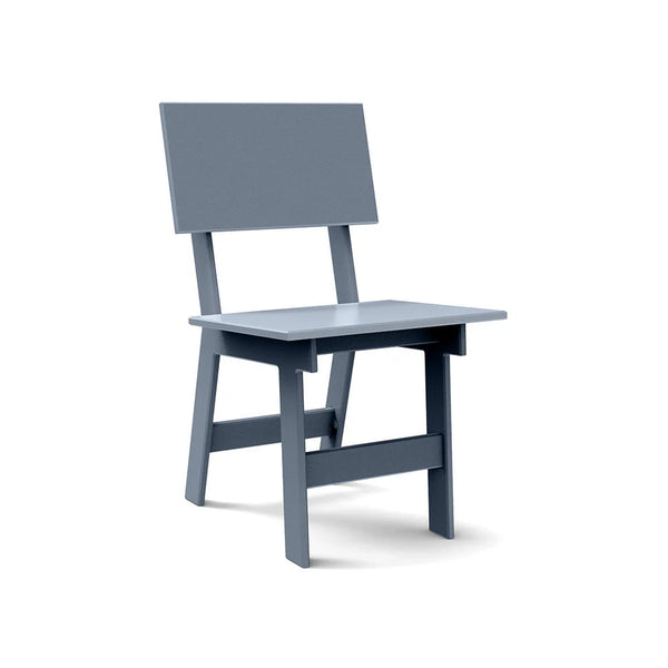 Emin Recycled Outdoor Dining Chair Outdoor Dining Loll Designs Ash Blue 