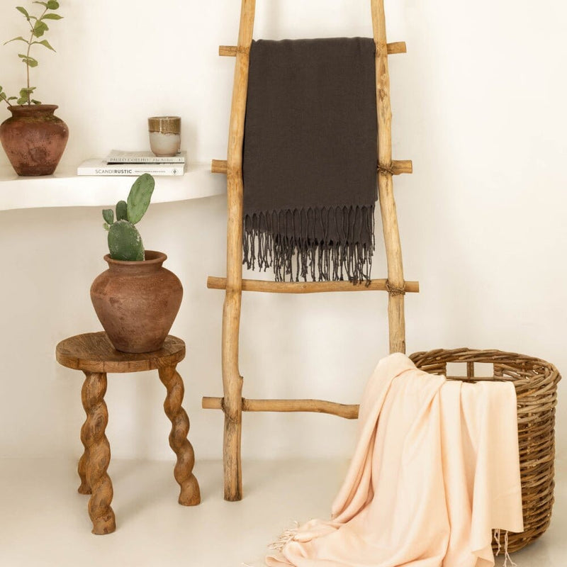 Ettitude Vegan Cashmere Woven Throw Blanket Home & Garden > Linens & Bedding > Bedding > Quilts & Comforters Ettitude 