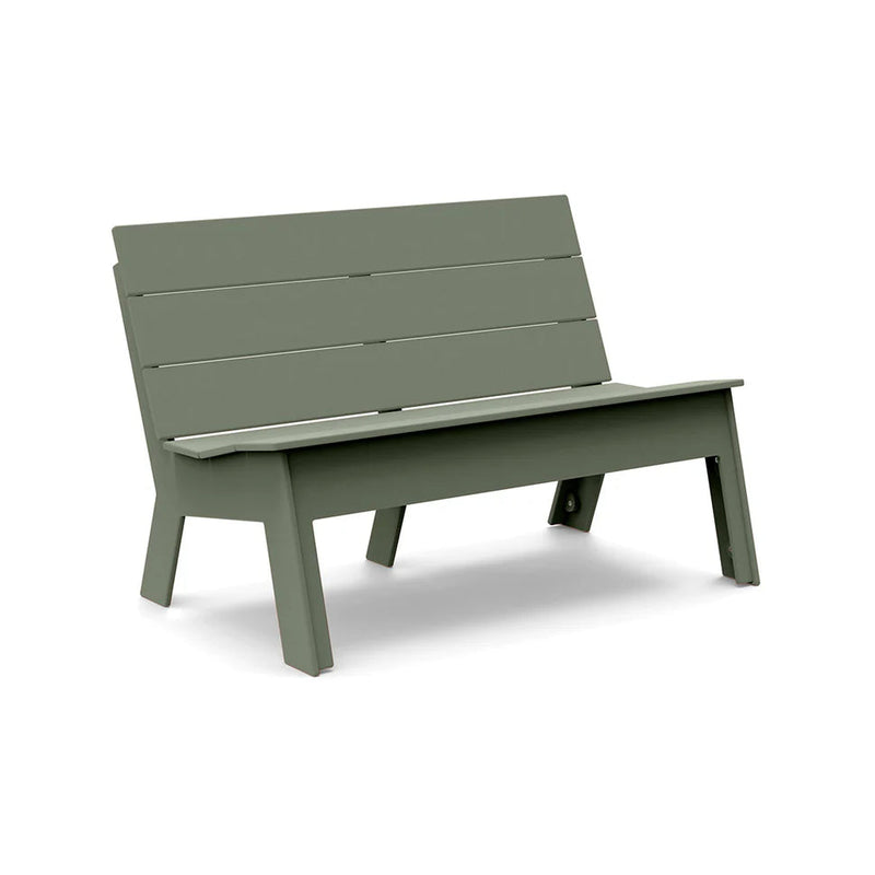 Fire Recycled Outdoor Bench Outdoor Seating Loll Designs Sage 