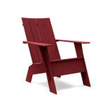 Flat Back Recycled Outdoor Adirondack Chair Outdoor Seating Loll Designs Chili Tall 