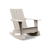 Flat Recycled Outdoor Rocking Adirondack Chair Outdoor Seating Loll Designs Fog 