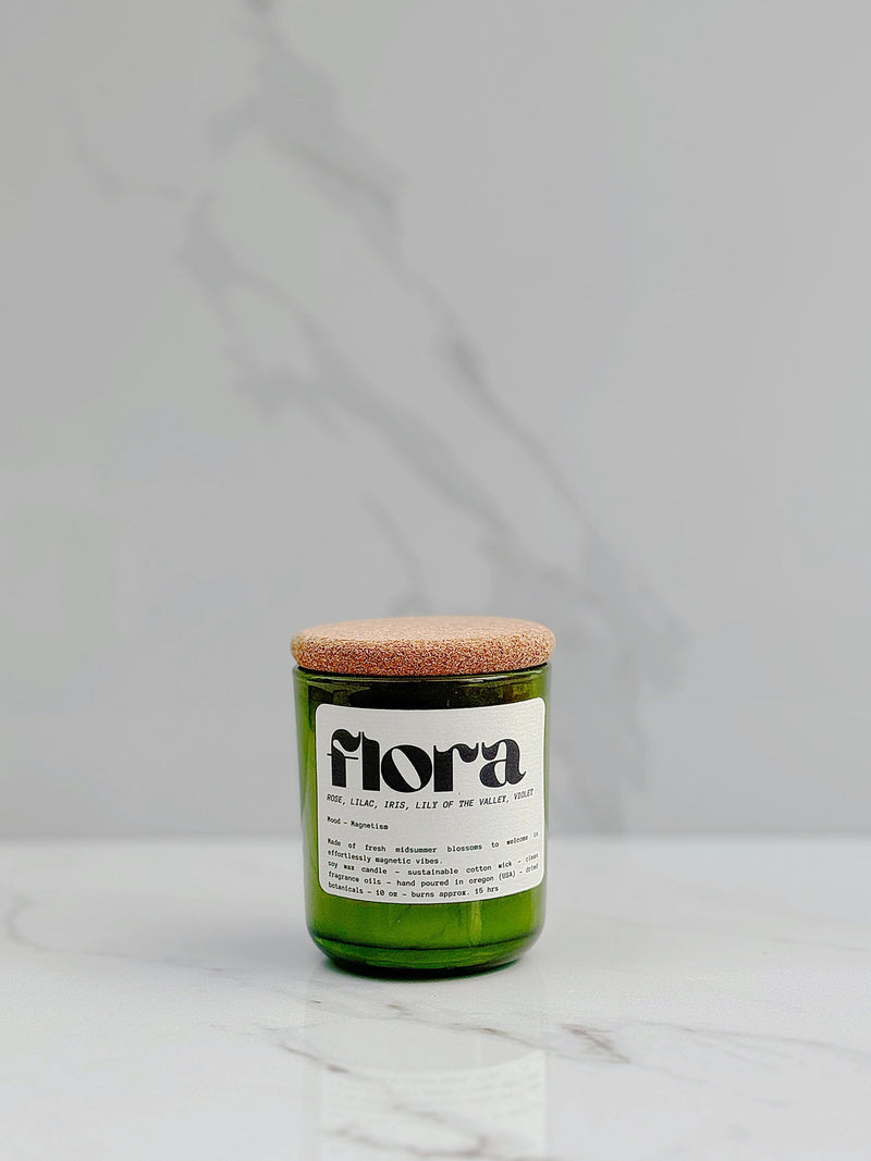 Flora Soy Wax Candle