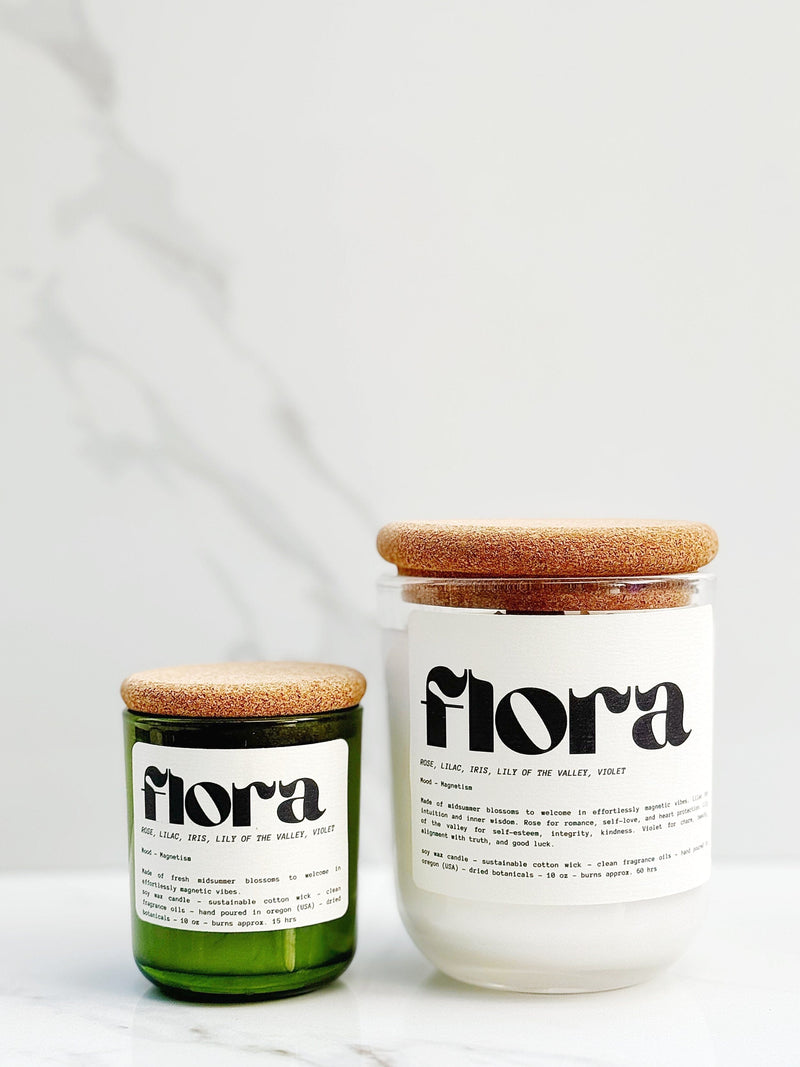 Flora Soy Wax Candle