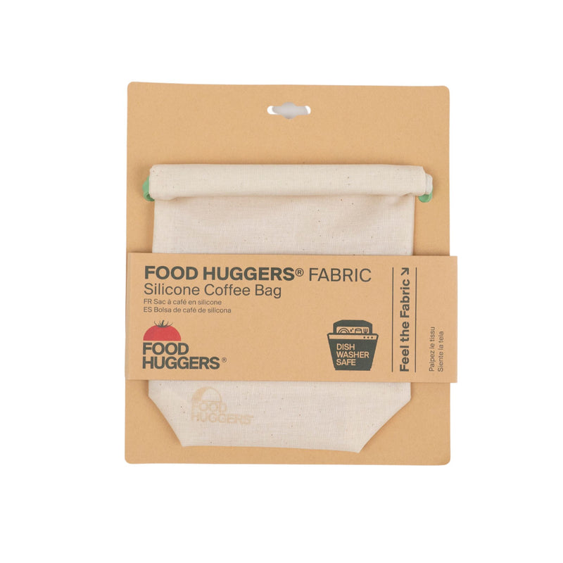 Food Huggers Fabric Coffee Bag Fabric & Silicone Food Saver Food Huggers 