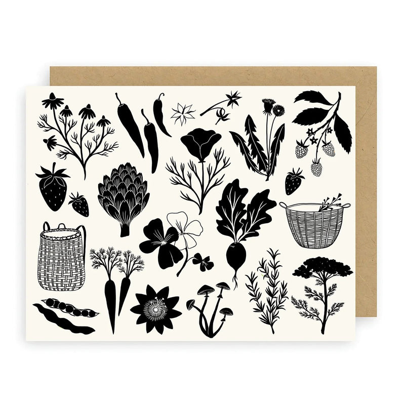 Forage Greeting Card Greeting Card Elana Gabrielle 