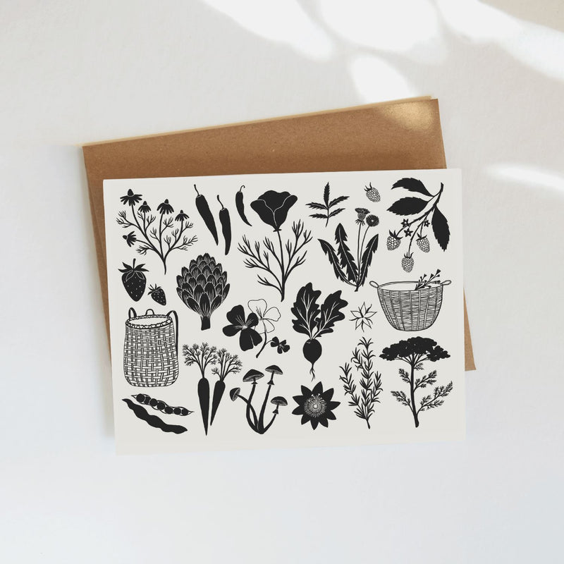 Forage Greeting Card Greeting Card Elana Gabrielle 