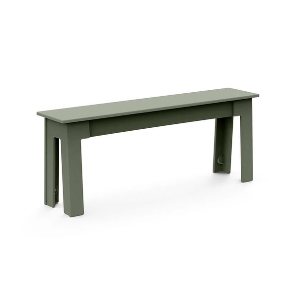 Fresh Air Recycled Outdoor Bench Outdoor Dining Loll Designs 48" Sage 