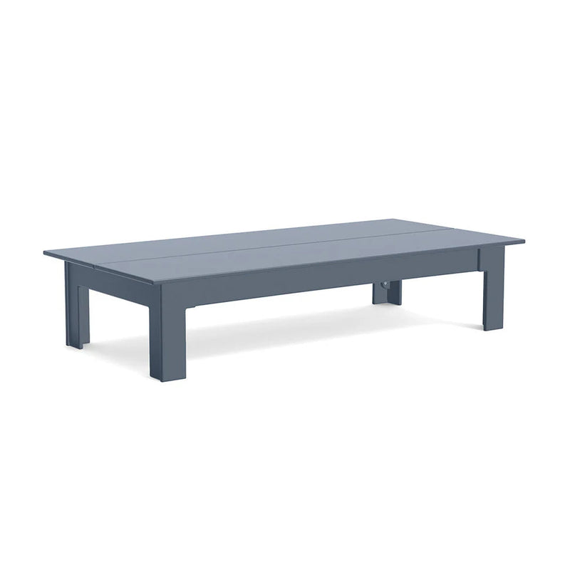 Fresh Air Recycled Outdoor Cocktail Table Outdoor Tables Loll Designs Ash Blue 