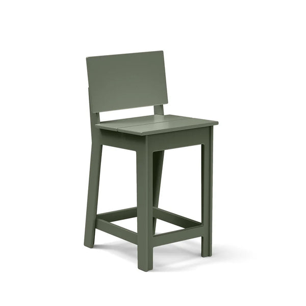 Fresh Air Recycled Outdoor Counter Stool Outdoor Dining Loll Designs Sage 