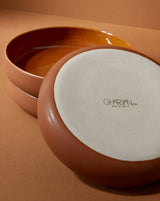 GHARYAN Stoneware Stoneware Pasta/Salad Plate | Edan 7.9" (Set of 4) Coupelle GHARYAN Stoneware 