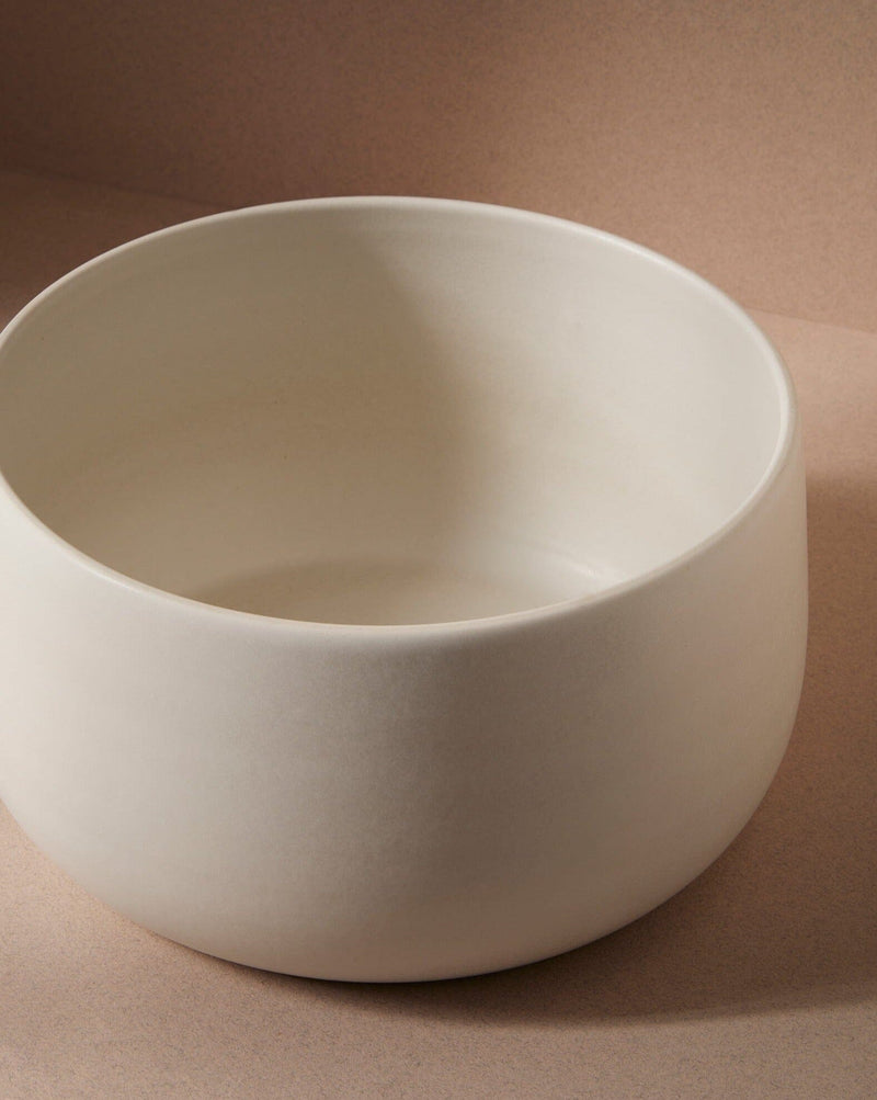 GHARYAN Stoneware Stoneware Serving Bowl | Large 120 oz Saladier GHARYAN Stoneware 