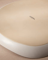 GHARYAN Stoneware Stoneware Serving Platter | Round Dadasi Platter GHARYAN Stoneware 