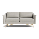 Gio Sofa in Natural Latex - Cotton Sofa Medley Maple Meadow Dove 72" Sofa