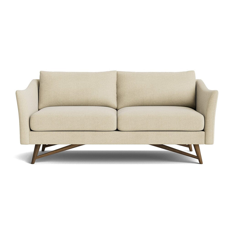 Gio Sofa in Natural Latex - Cotton Sofa Medley Walnut Meadow Dove 72" Sofa