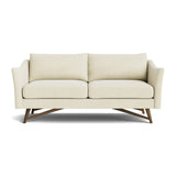 Gio Sofa in Natural Latex - Cotton Sofa Medley Walnut Meadow Natural 72" Sofa