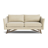 Gio Sofa in Natural Latex - Cotton Sofa Medley Walnut Meadow Pebble 72" Sofa