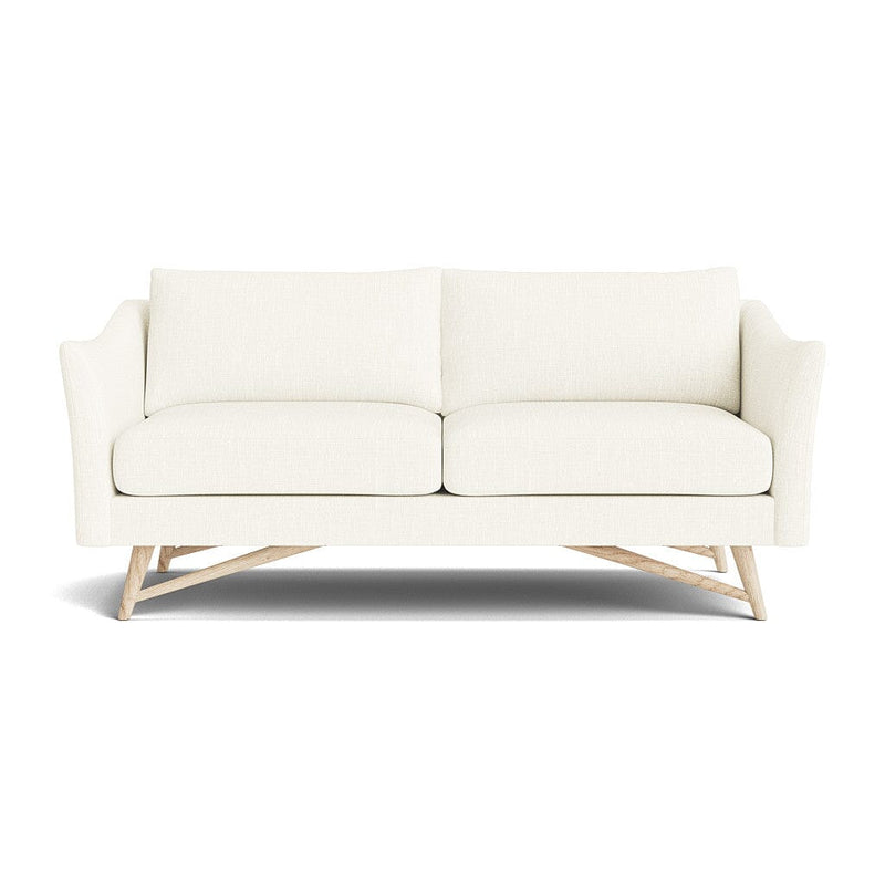 Gio Sofa in Natural Latex - Cotton Sofa Medley White Oak Larkspur Pearl 72" Sofa