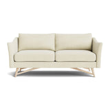 Gio Sofa in Natural Latex - Cotton Sofa Medley White Oak Meadow Natural 72" Sofa