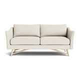 Gio Sofa in Natural Latex - Linen Sofa Medley Maple Juneberry Jasmine 72" Sofa