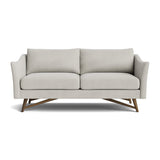 Gio Sofa in Natural Latex - Linen Sofa Medley Walnut Stonecrop Natural 72" Sofa