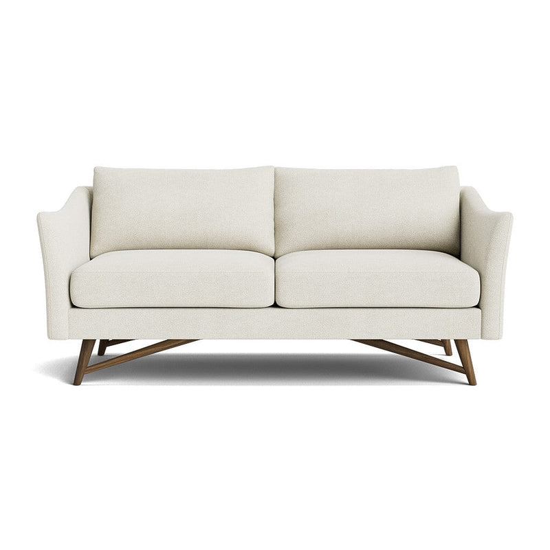 Gio Sofa in Natural Latex - Linen Sofa Medley Walnut Stonecrop Oyster 72" Sofa