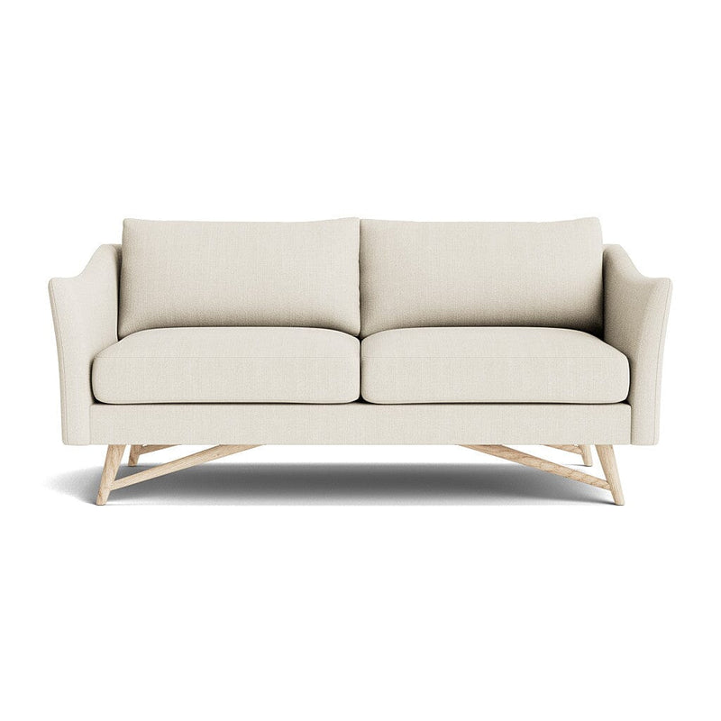 Gio Sofa in Natural Latex - Linen Sofa Medley White Oak Juneberry Jasmine 72" Sofa