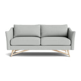 Gio Sofa in Natural Latex - Linen Sofa Medley White Oak Juneberry Jicama 72" Sofa