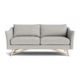 Gio Sofa in Natural Latex - Recycled Polyester Sofa Medley Maple Alpine Haze 72" Sofa