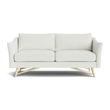 Gio Sofa in Natural Latex - Recycled Polyester Sofa Medley Maple Alpine Oyster 72" Sofa