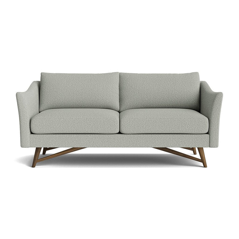 Gio Sofa in Natural Latex - Recycled Polyester Sofa Medley Walnut Poplar Bouclé Bayberry 72" Sofa