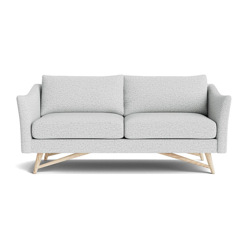 Gio Sofa in Natural Latex - Recycled Polyester Sofa Medley White Oak Alpine Dove 72" Sofa