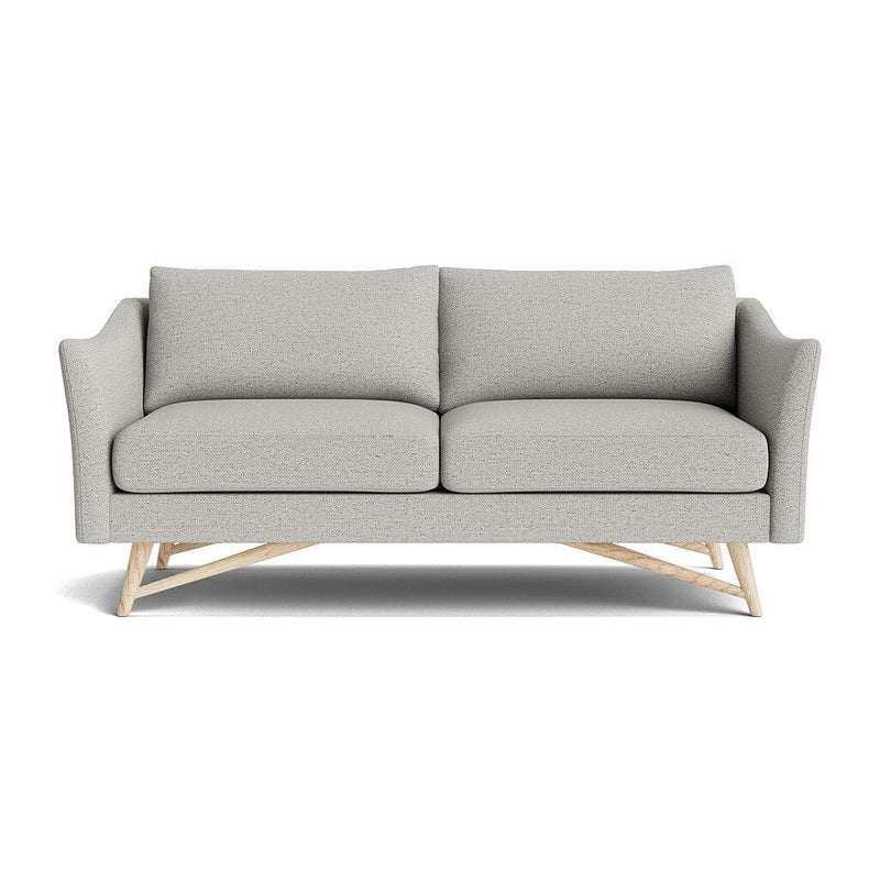 Gio Sofa in Natural Latex - Recycled Polyester Sofa Medley White Oak Alpine Haze 72" Sofa