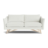 Gio Sofa in Natural Latex - Recycled Polyester Sofa Medley White Oak Alpine Oyster 72" Sofa