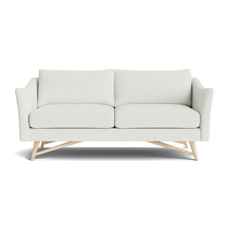 Gio Sofa in Natural Latex - Recycled Polyester Sofa Medley White Oak Alpine Oyster 72" Sofa