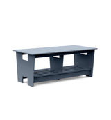 Go Recycled Outdoor Coffee Table Outdoor Tables Loll Designs Ash Blue 