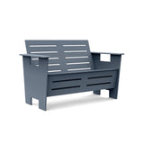 Go Recycled Outdoor Love Seat Outdoor Seating Loll Designs Ash Blue 