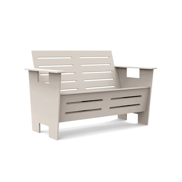 Go Recycled Outdoor Love Seat Outdoor Seating Loll Designs Fog 