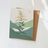 Goldenrod Greeting Card Greeting Card Elana Gabrielle 