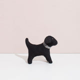 Hand Felted Black Labrador Toys Mulxiply 