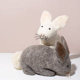 Hand Felted Bunny Toys Mulxiply 