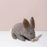 Hand Felted Bunny Toys Mulxiply Gray 